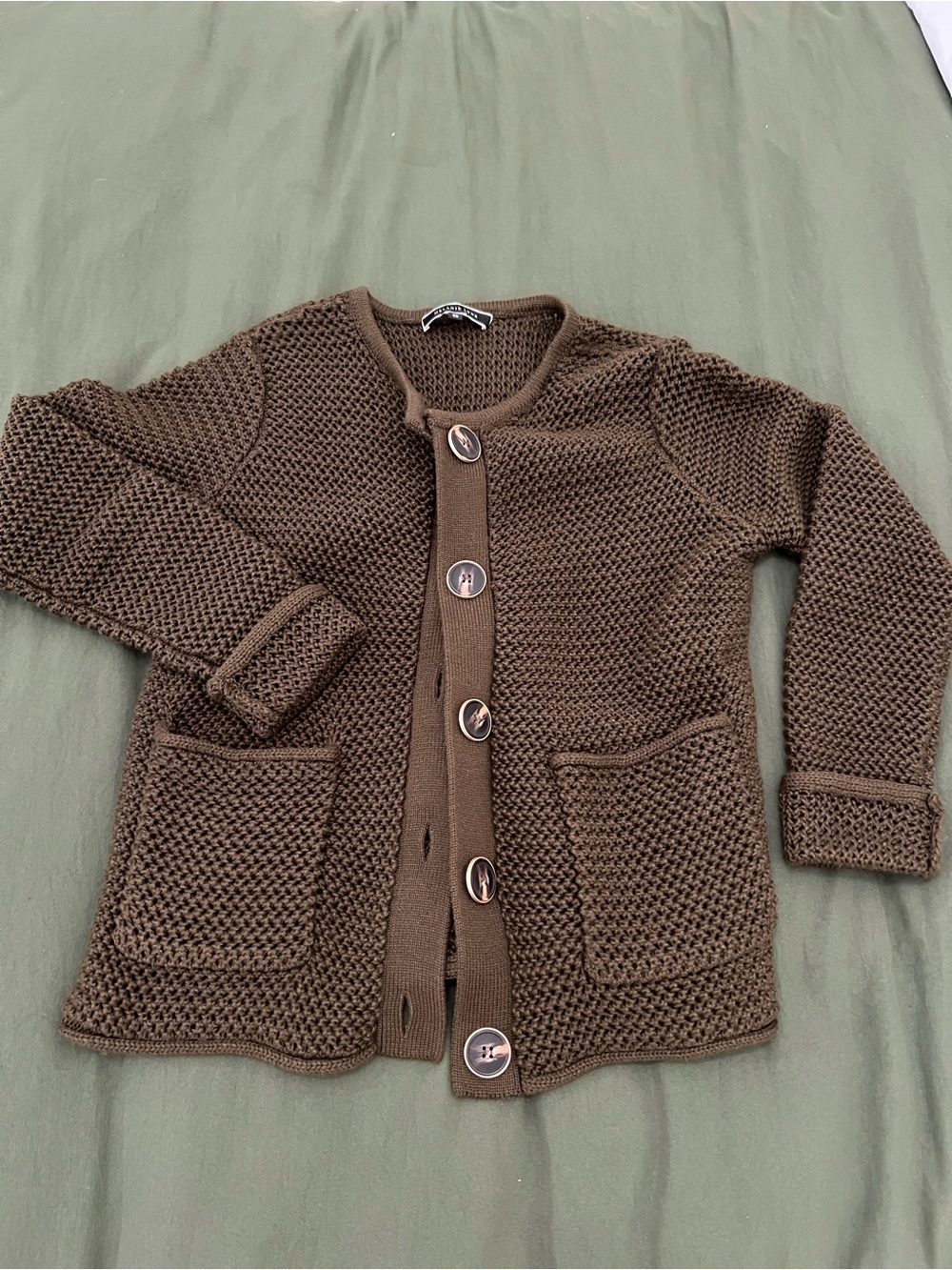 Knit cardigan